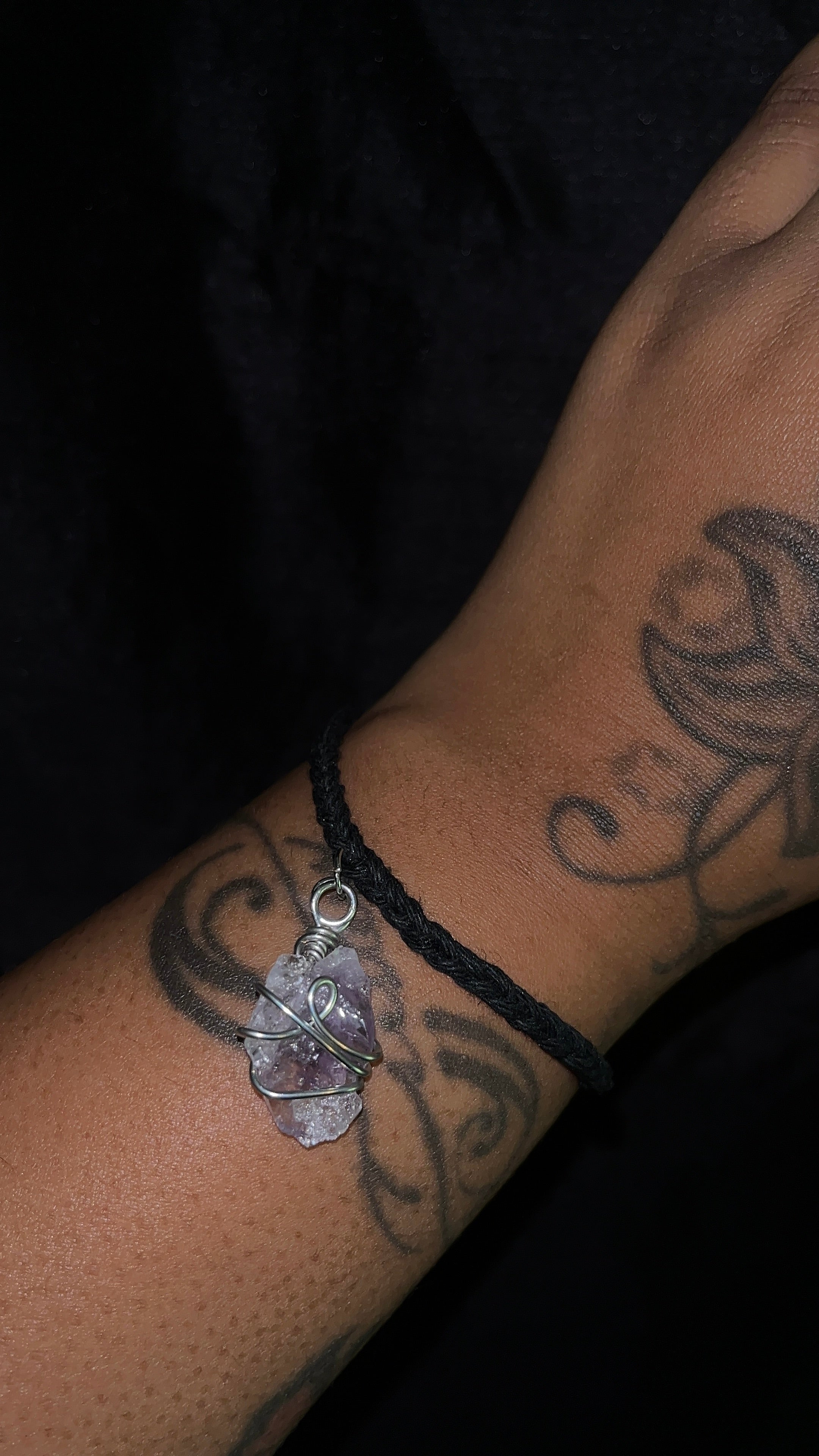 Amethyst bracelet