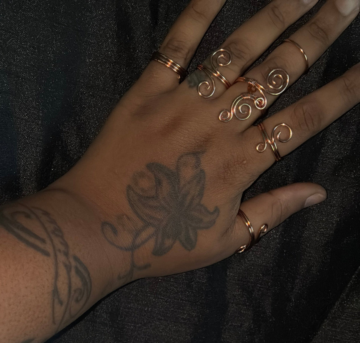 6 piece ring set