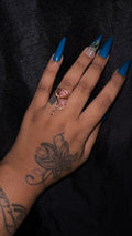 Pink copper ring