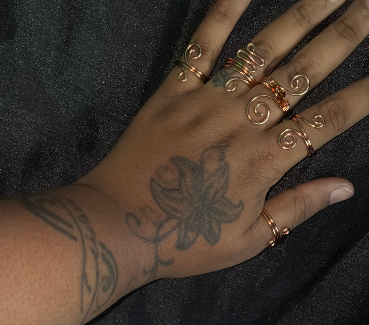 5 piece ring set