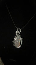 Lavender Chalcedony pendant