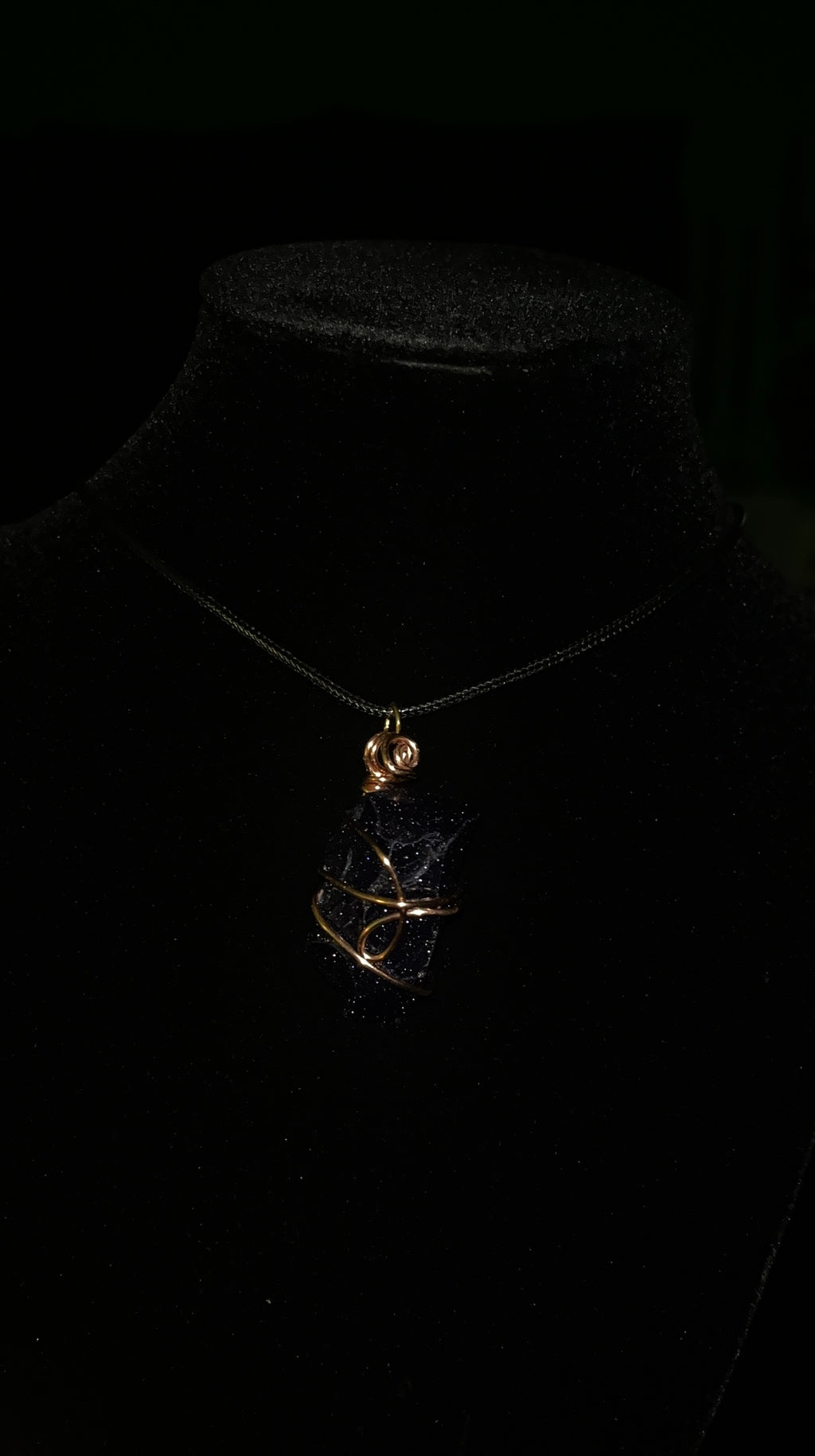 Blue goldstone