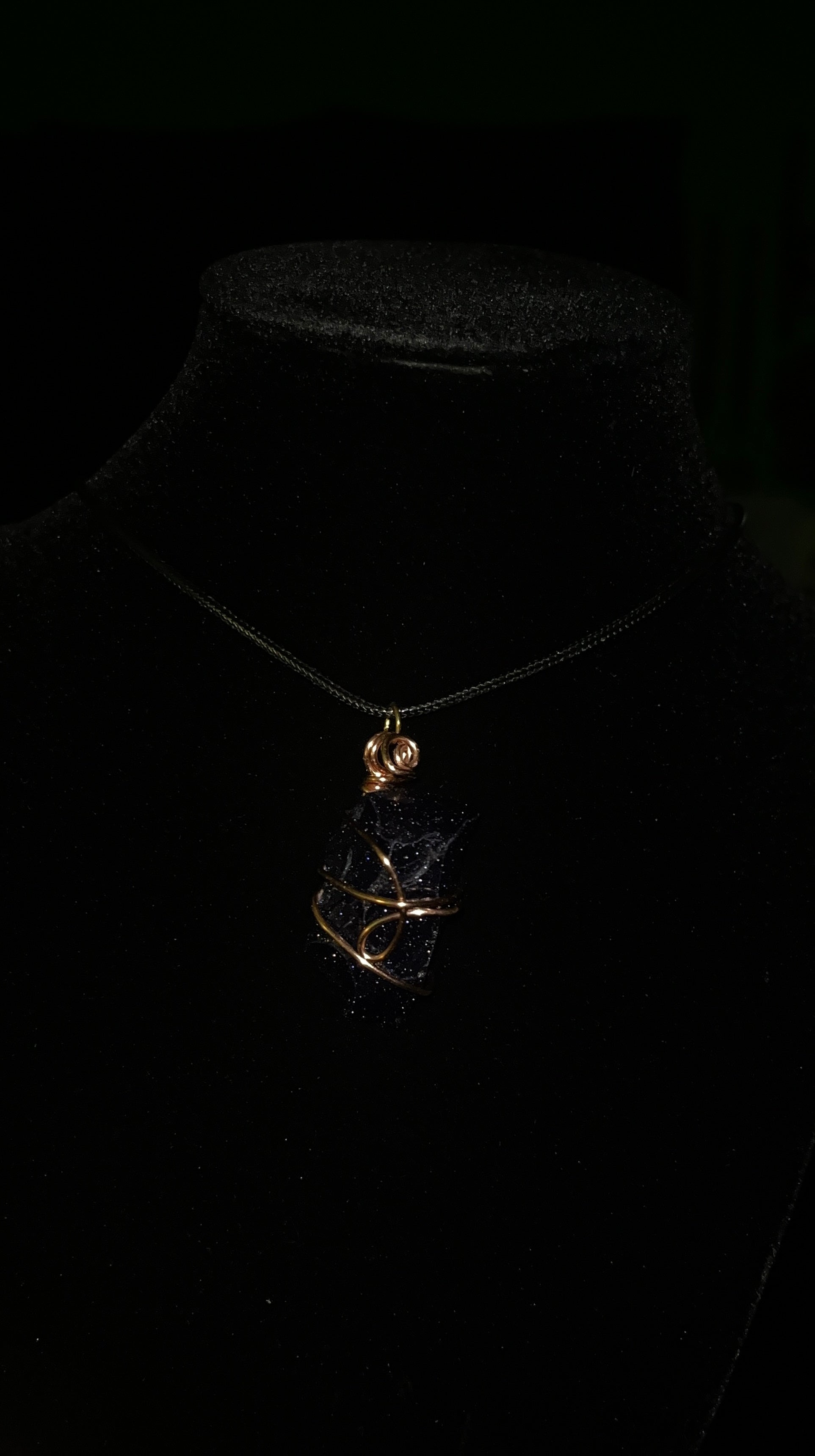 Blue goldstone