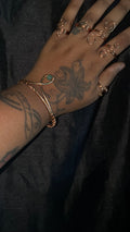 6 piece ring & bracelet set