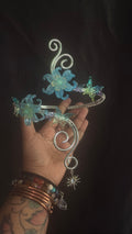 Ocean mist butterfly arm cuff