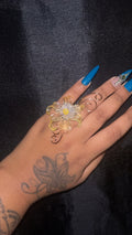 Sunny day flower ring