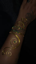 Green Aventurine wrist cuff