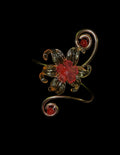 Blazing orange wrists cuff