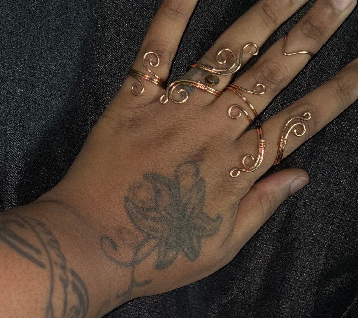 5 piece ring set