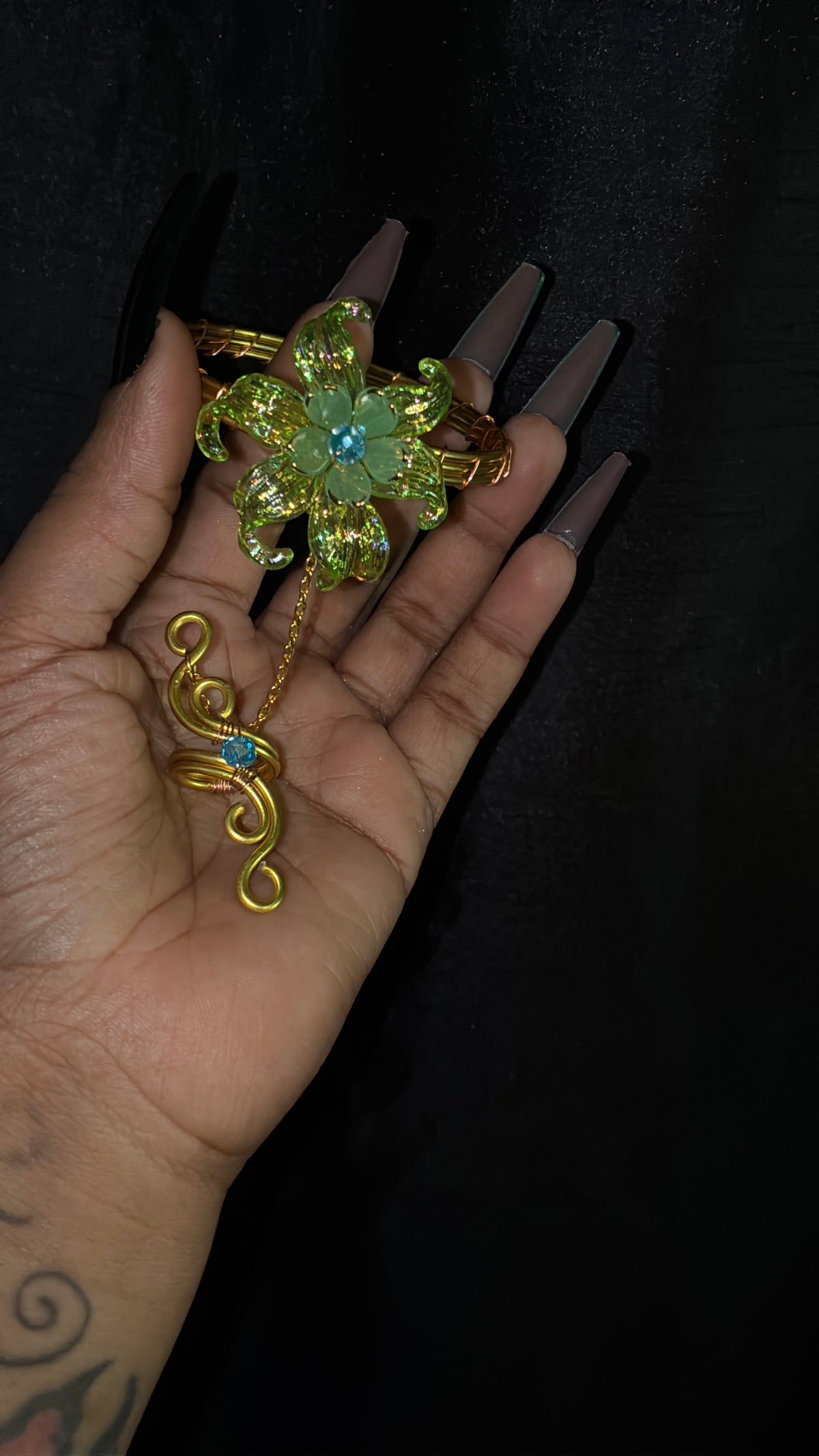 Kids ring cuff