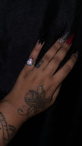 Opal Silver Ring