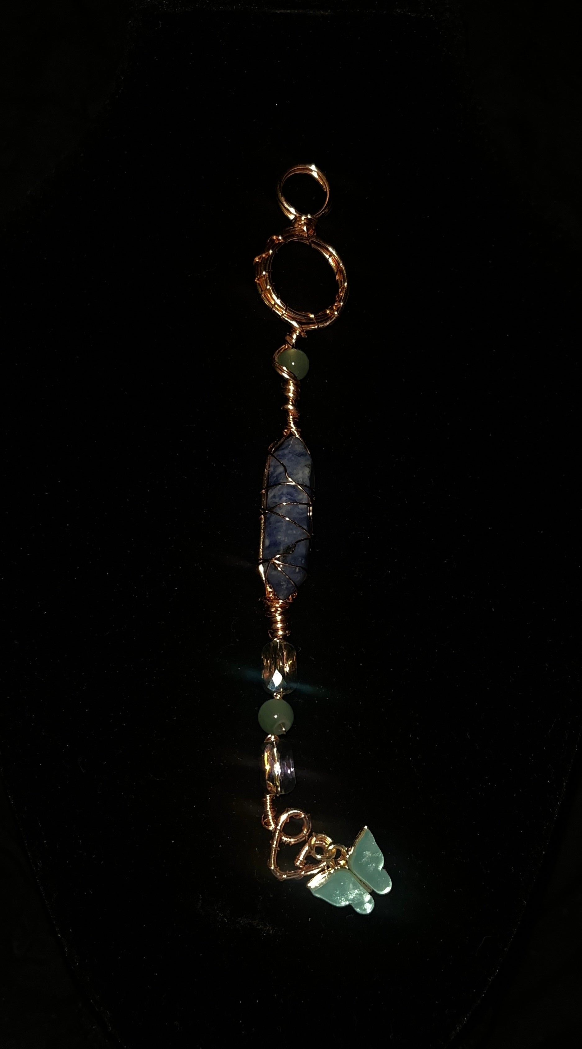 Sodalite blunt wand
