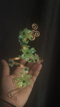Green garden arm cuff