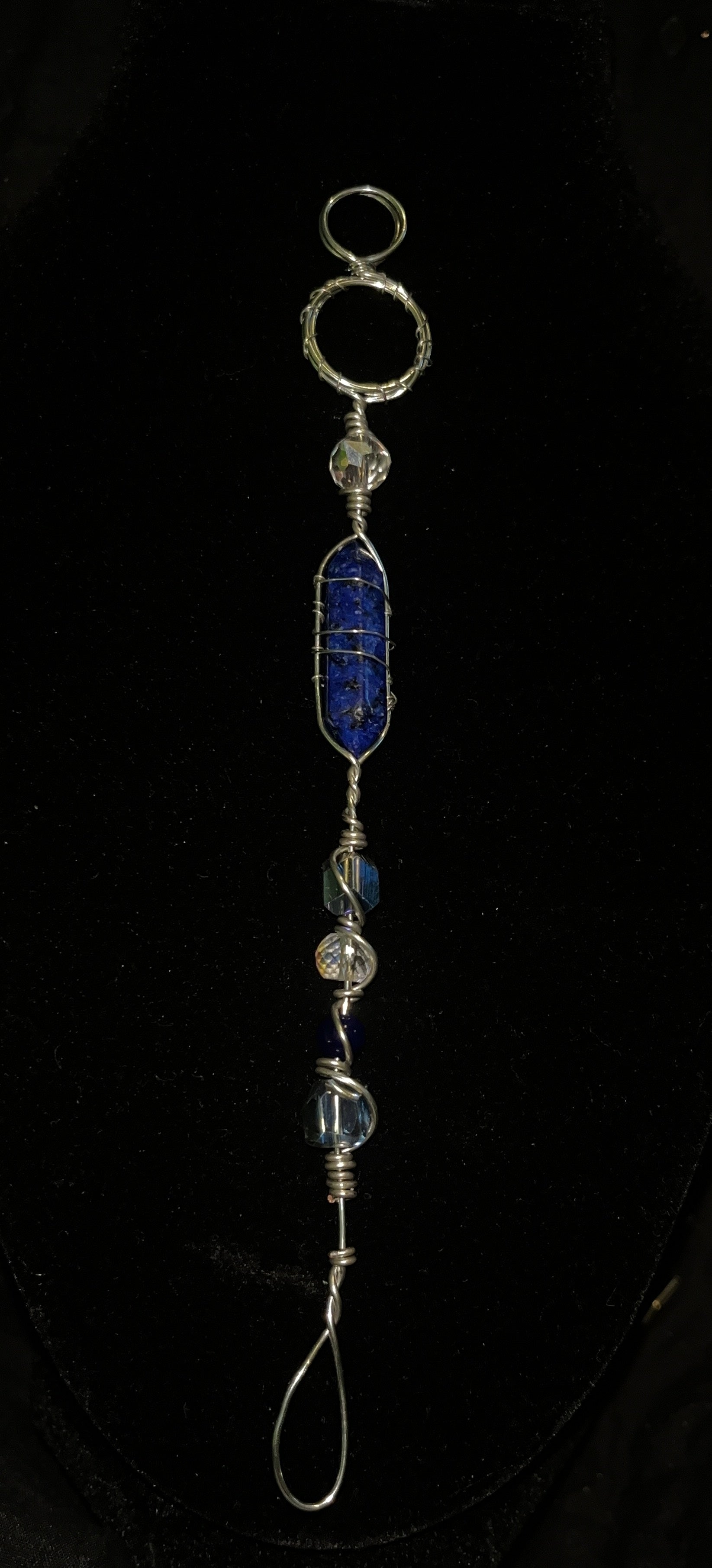 Lapis lazuli blunt wand