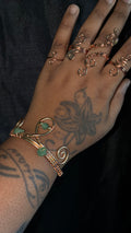 5 piece ring & bracelet set
