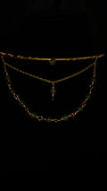 Jade green neck cuff