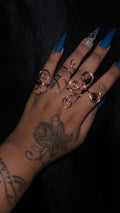 4 piece copper set