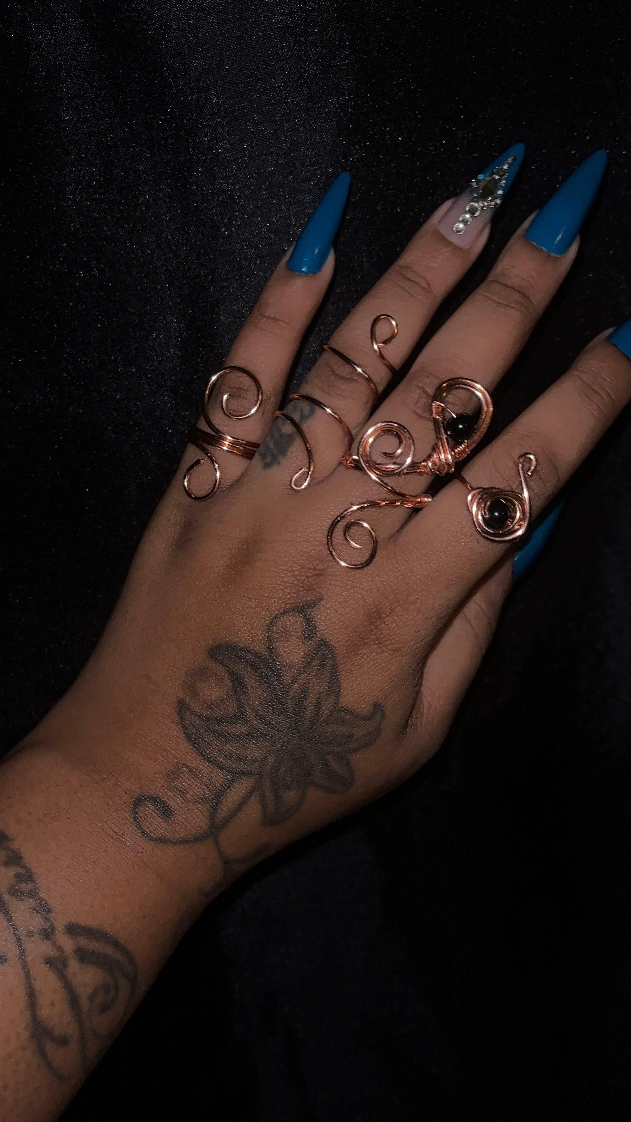4 piece copper set