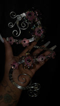 Pink in the dark arm cuff