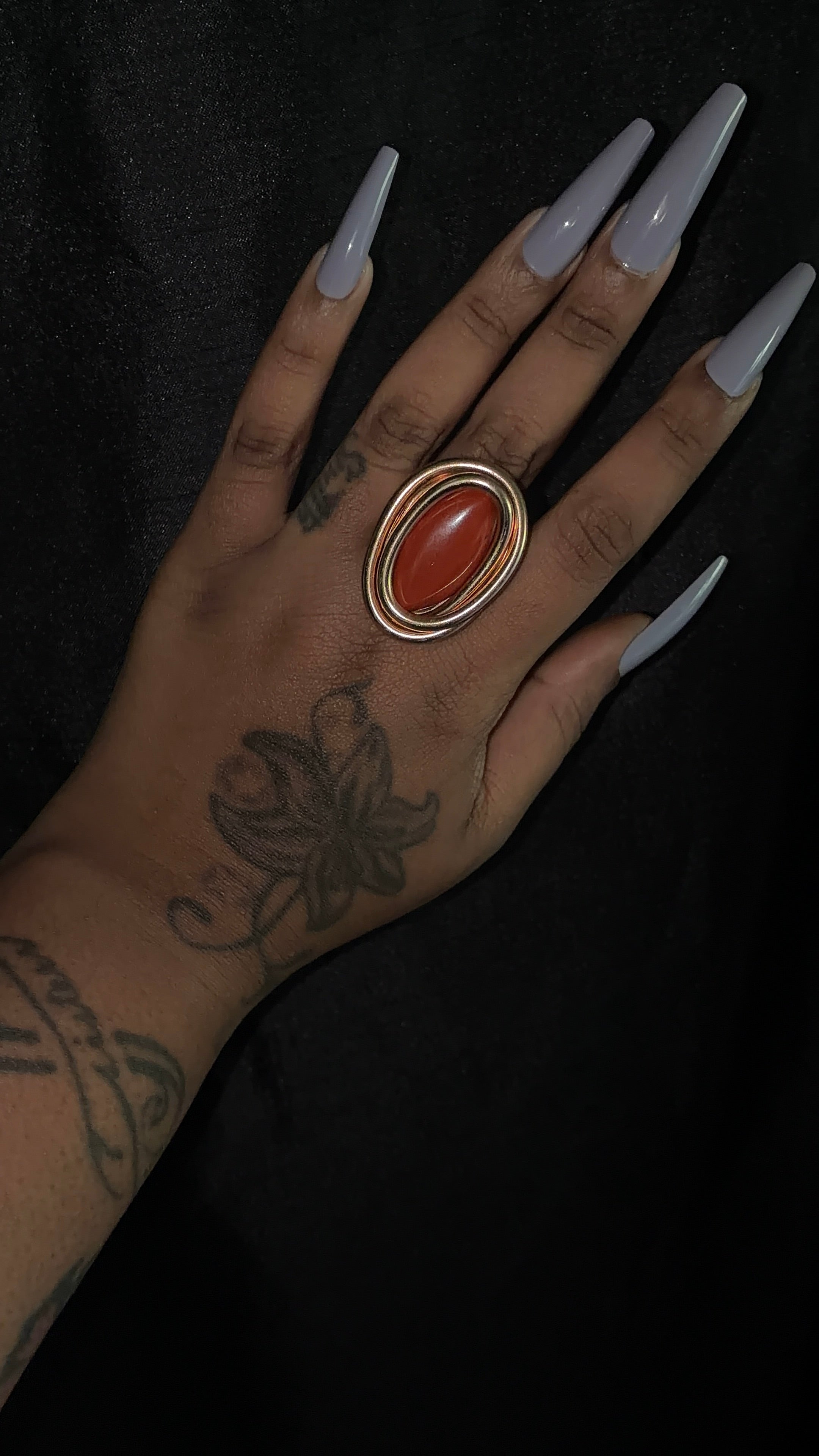 Red Jasper ring