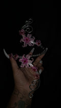 Strawberry pink arm cuff