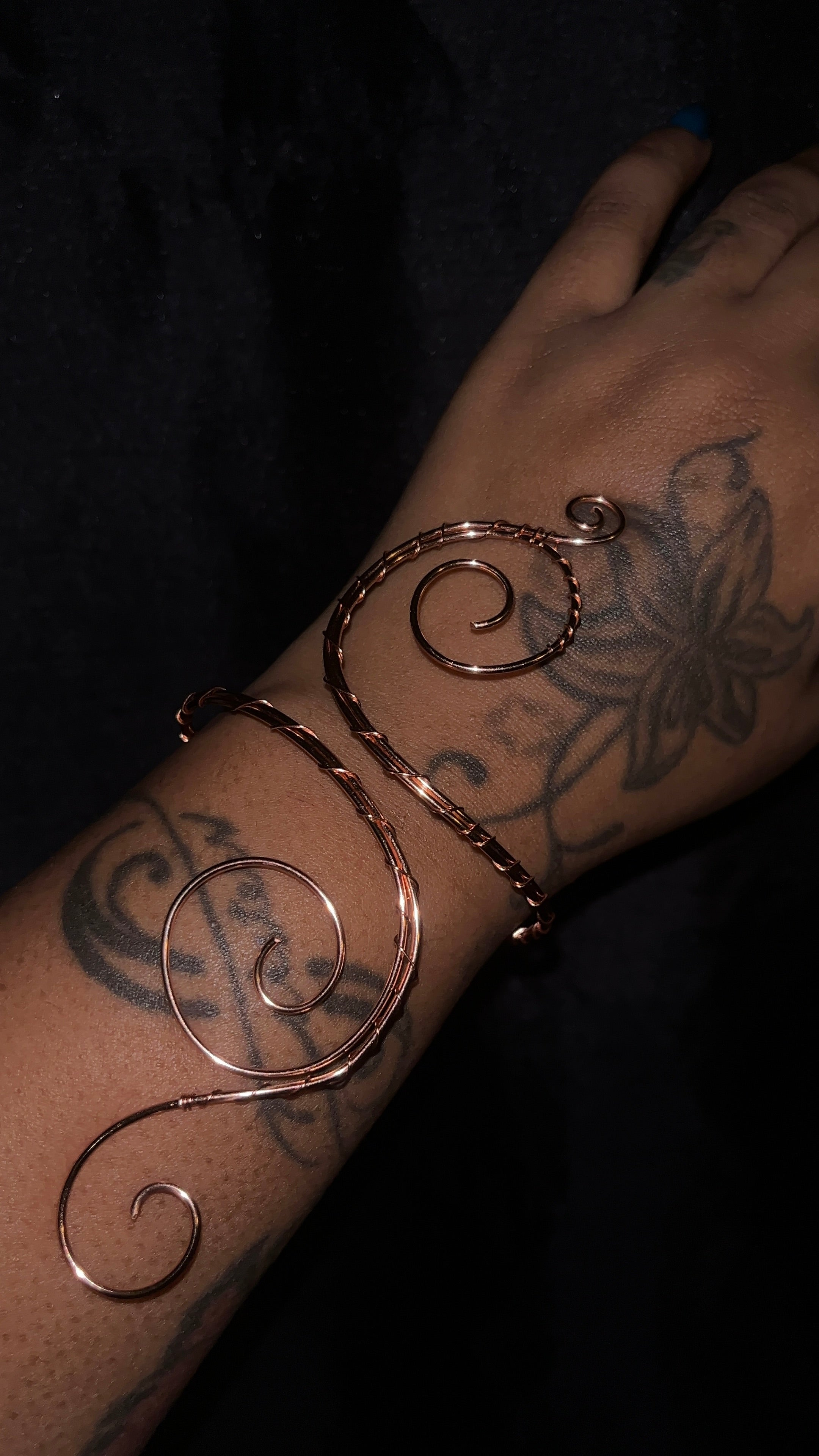 Copper wrist cuff/bracelet