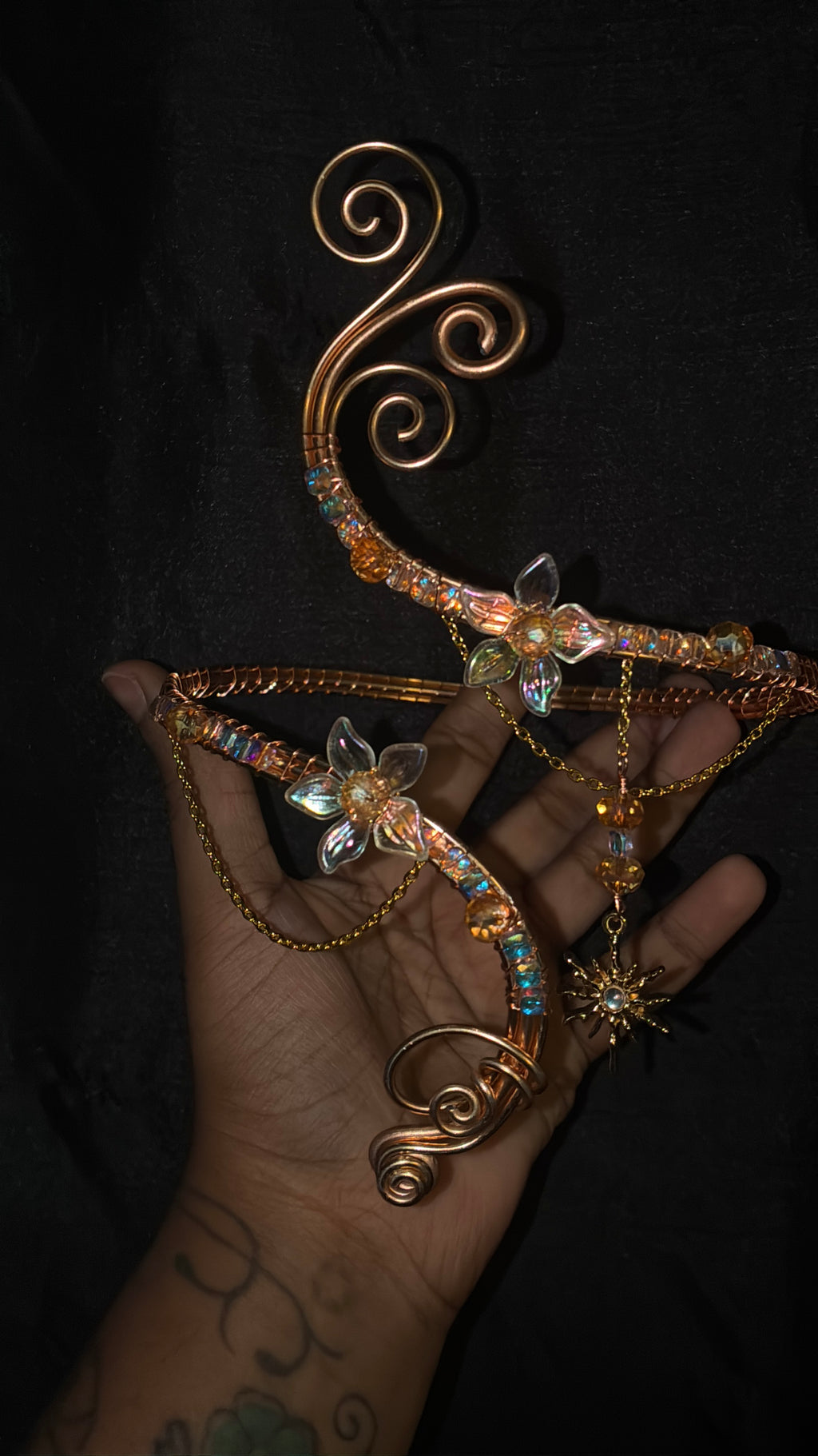 Eternal Sun arm & thigh cuff set