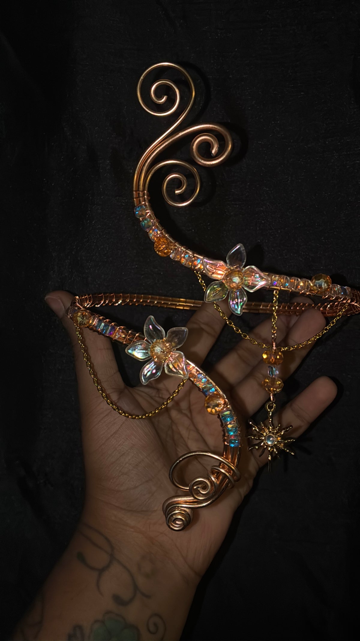 Eternal Sun arm & thigh cuff set