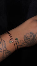 Basic jade green bracelet