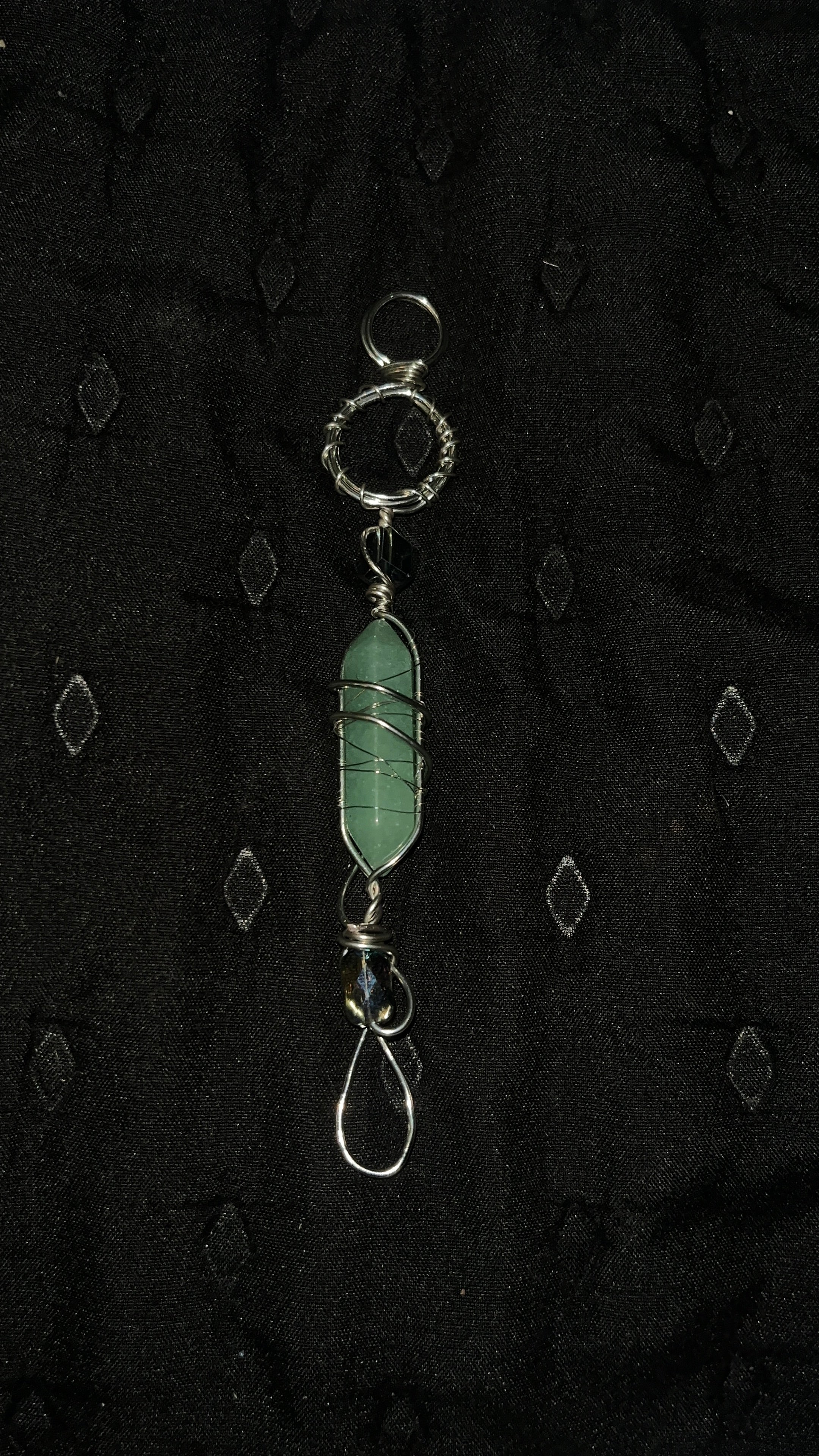 Green Aventurine mini blunt wand