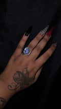 Blue Lace Agate Ring