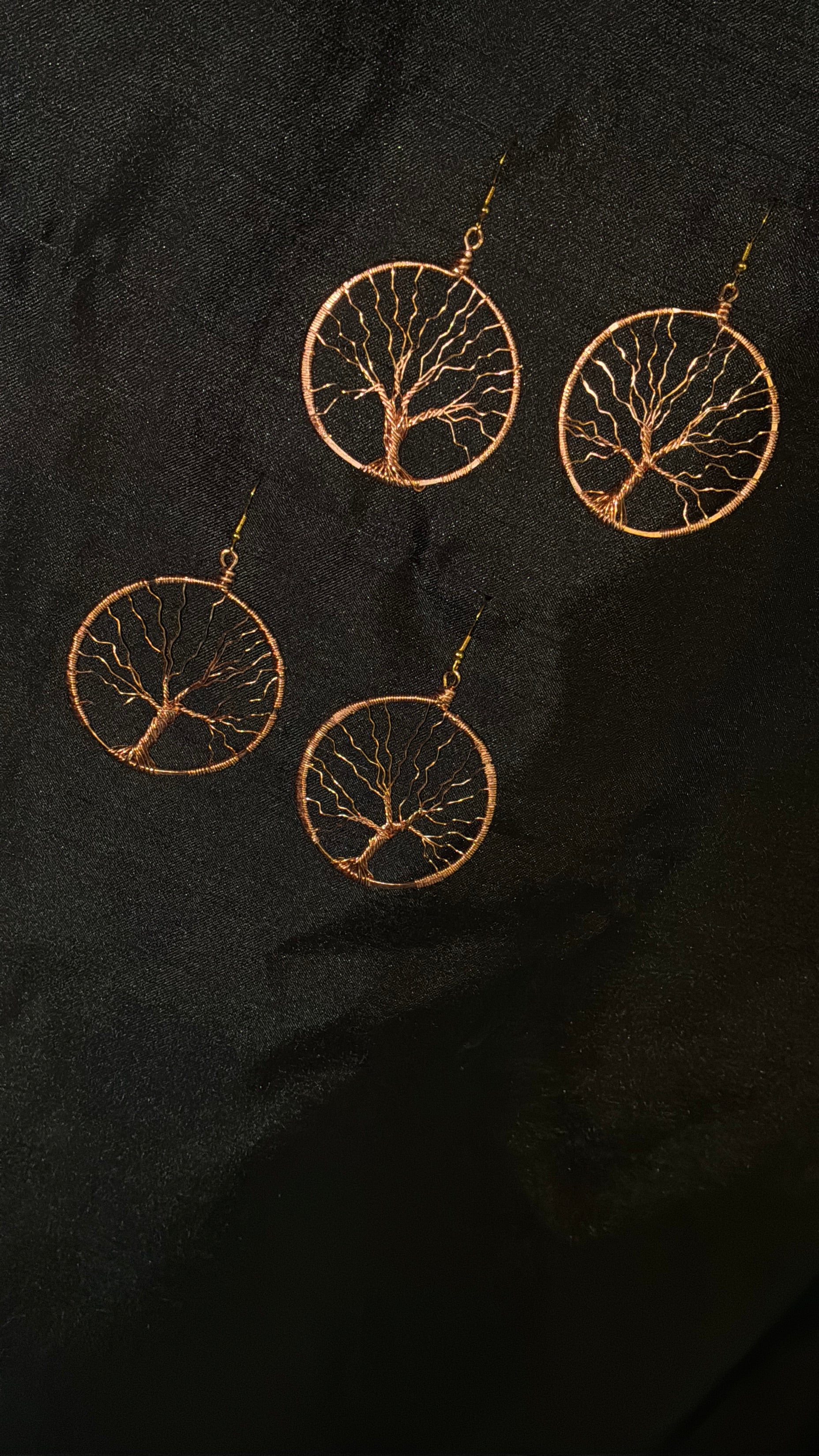Copper Tree off life earrings