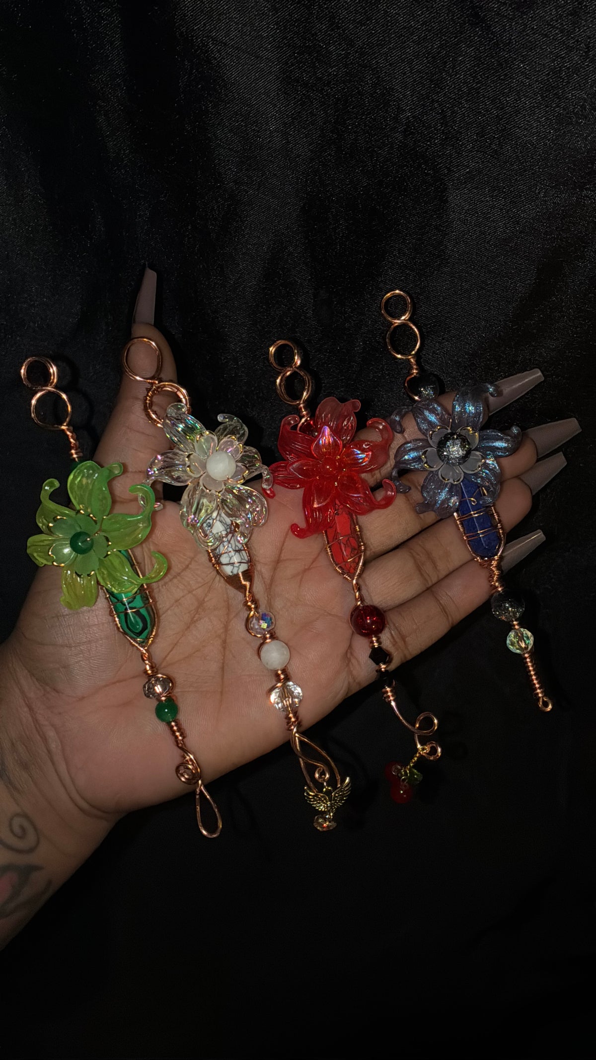 Crystal blunt wands